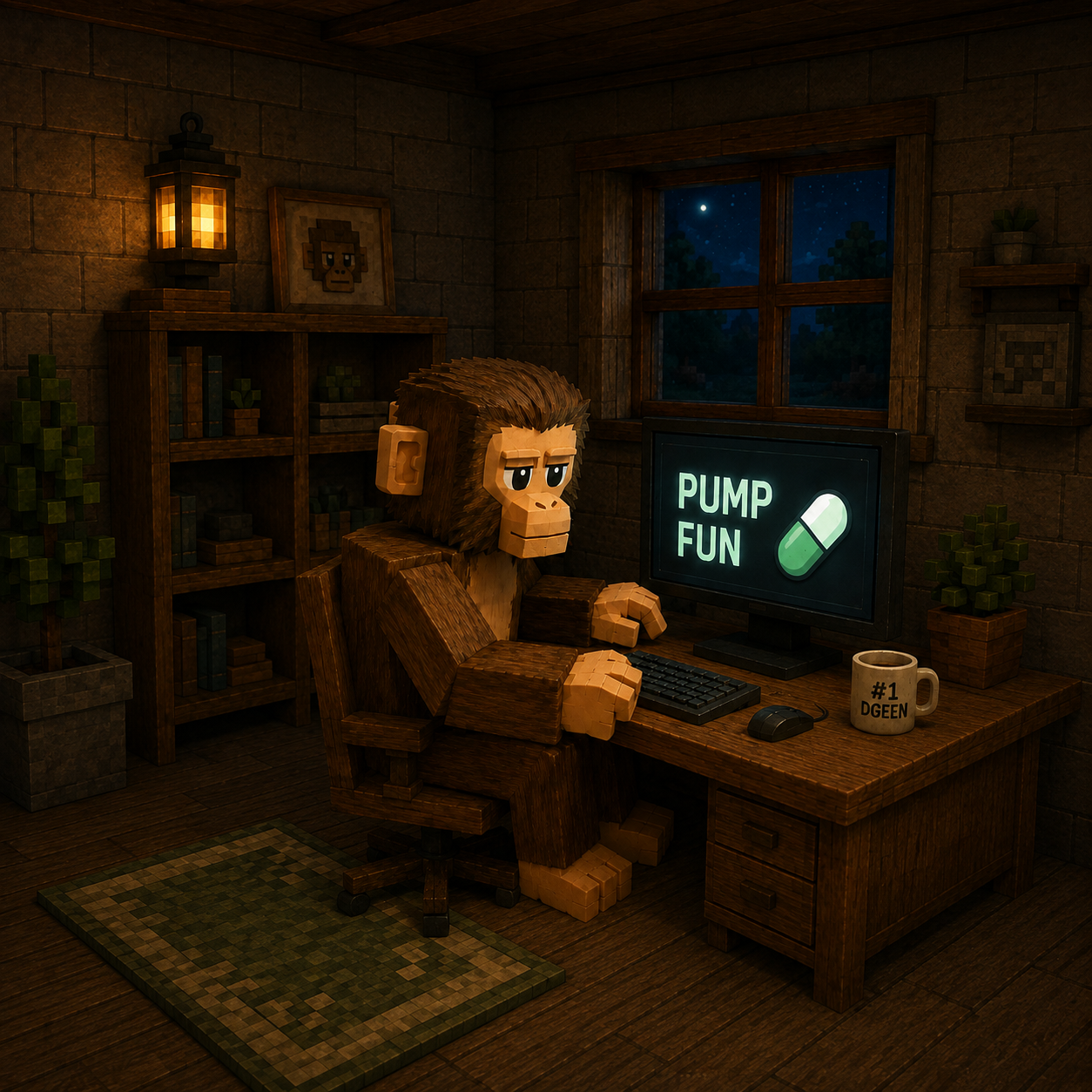 FoneBlox at a Pump Fun desk setup