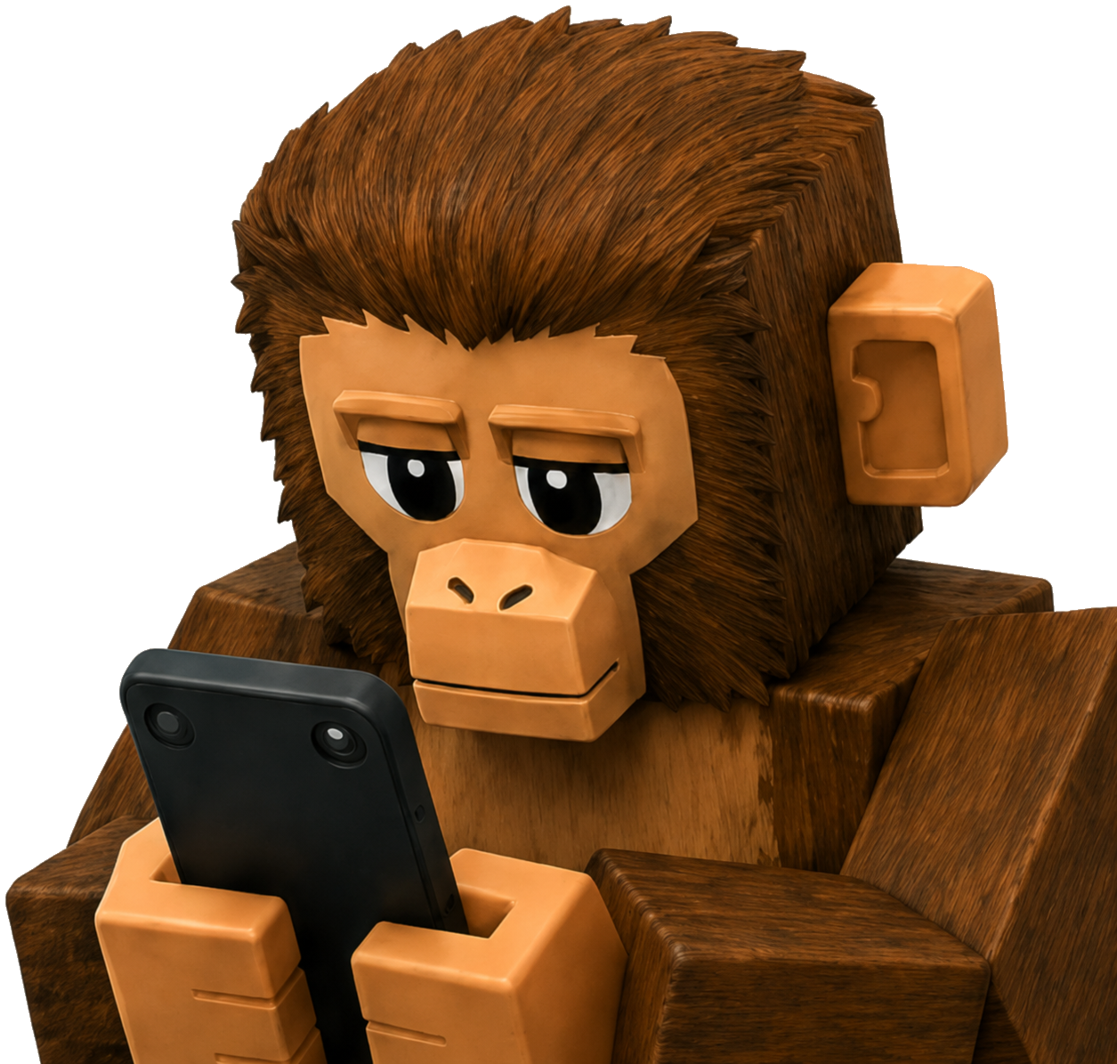 FoneBlox holding a phone